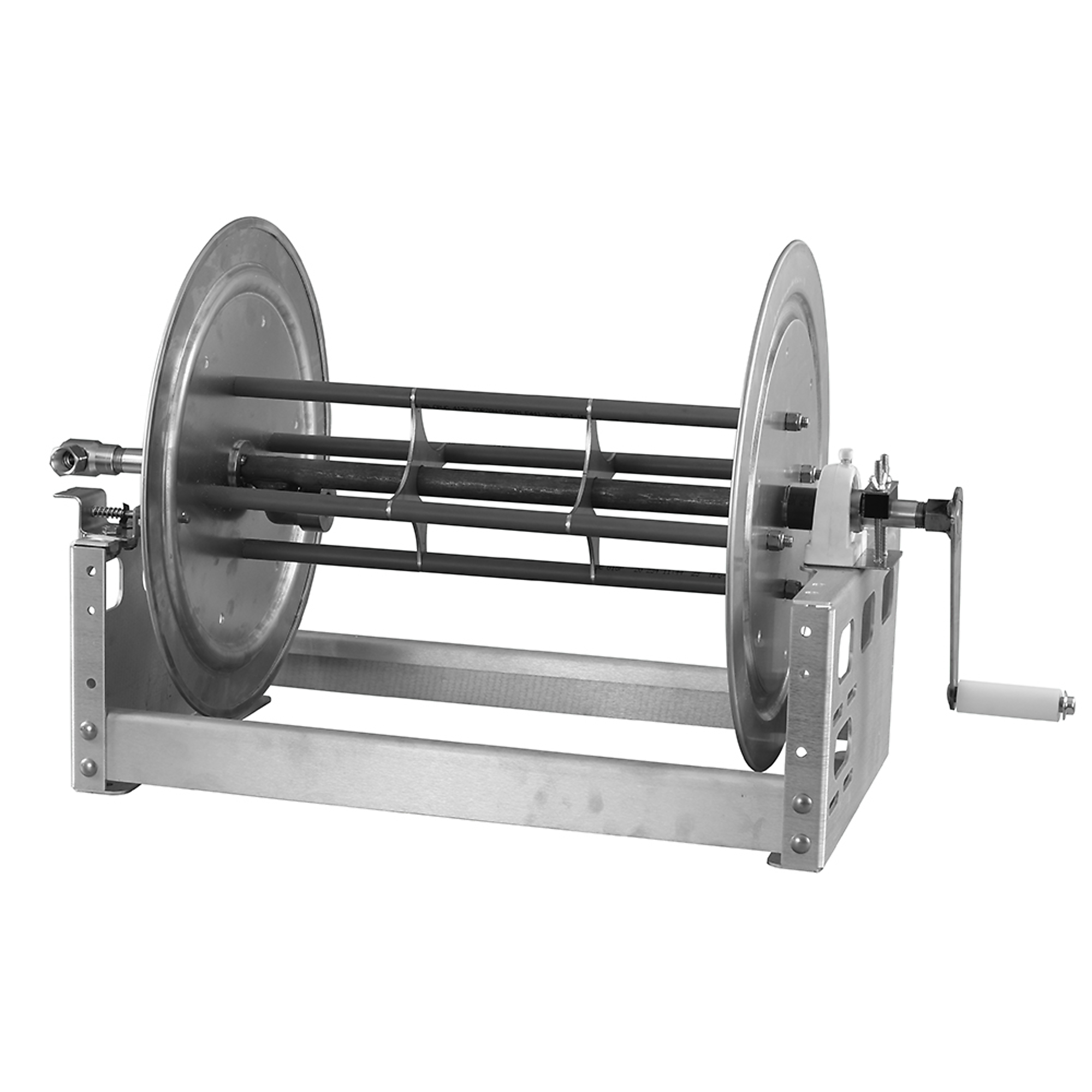 Valley Industries Hardcore, Manual Soft Wash Hose Reel - 18in., Hose Length Capacity 325 ft, Max. Pressure 725 PSI, Model# HR-18AF-SW